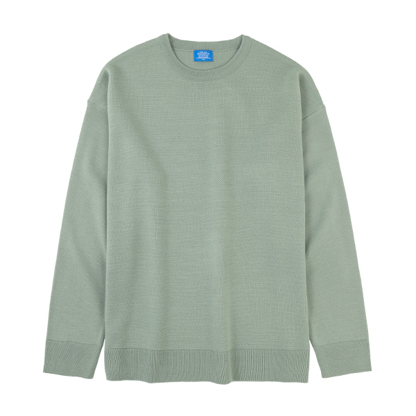 Akio Stack Over Round Knit_Mint
