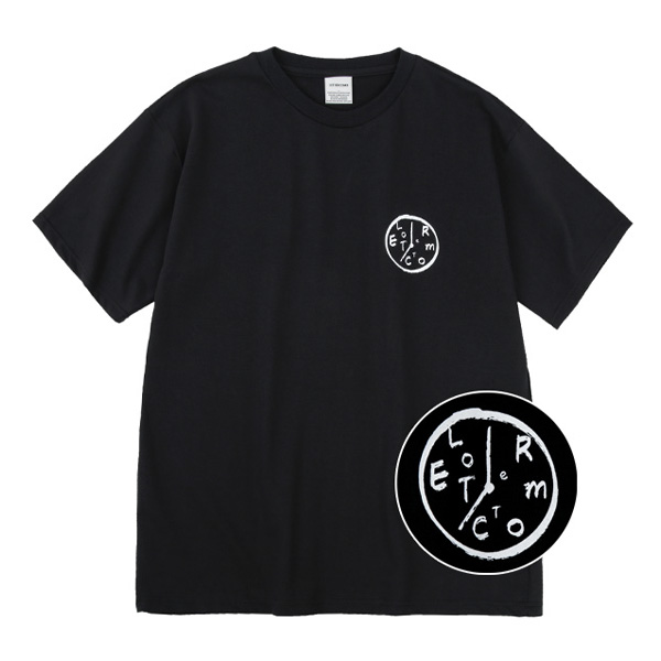 L.como Logo T-Shirt_Light Black