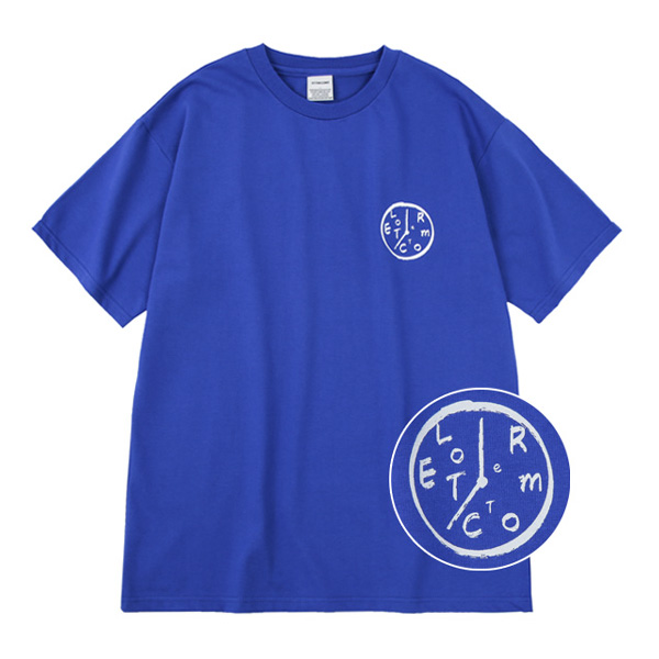L.como Logo T-Shirt_Cobalt blue